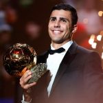 Rodri fue premiado con el Balón de Oro al mejor jugador del Mundo