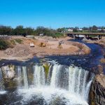 Tras dos décadas de demoras, Santa Fe completó las obras clave para frenar el avance de la cascada del Saladillo