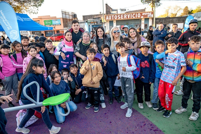 Bv. Granel entre Paunero y Bouchard -nuevo plaza-apurainfo