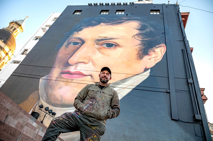 nuevo mural belgrano-pasaje juremento-monumento-martin ron-apurainfo