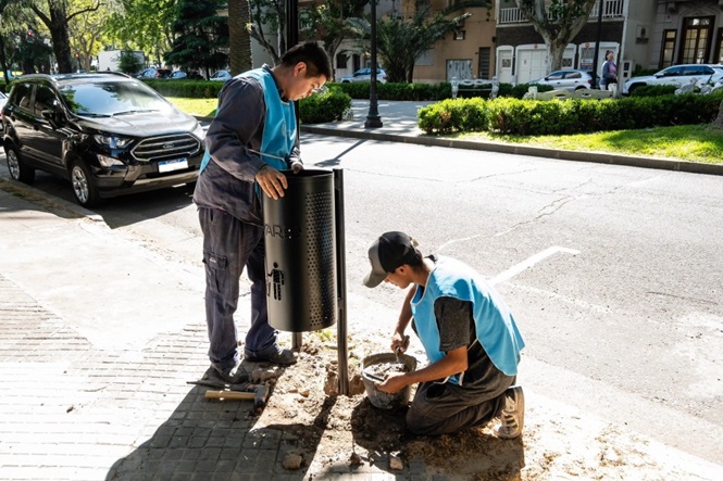 colocación de cestos papeleros -rosario-2025-apurainfo