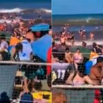 Tragedia en Santa Clara del Mar: una ola gigante mató a un hombre y dejó al menos 35 heridos