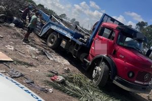 camión volquetero-remitido al corralón-rosario-arrojo de basura en espacio público-apuarainfo
