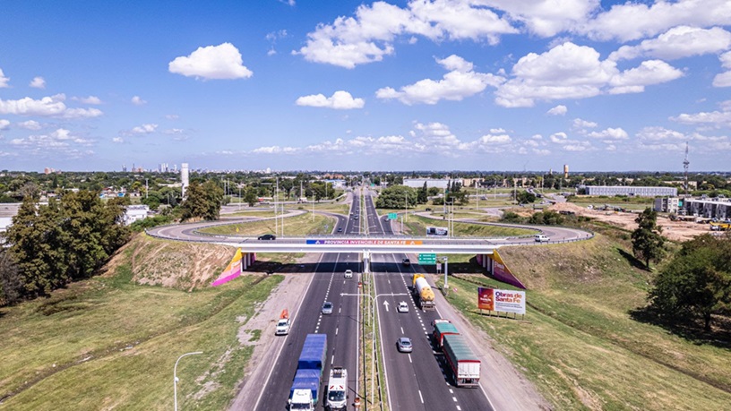 inauguración tercer carril-autopista rosario santa fe-apurainf