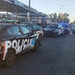 Continúan las protestas de policías en Rosario frente a la Jefatura