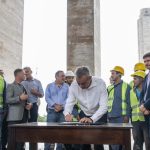 Tras años de promesas incumplidas, se retoman las obras en el Monumento a la Bandera
