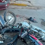 Un motociclista perdió la vida tras un violento choque con una camioneta en la zona oeste