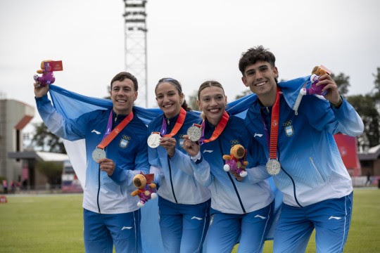 Juegos Suramericanos-medalla de plata rosario en atletismo-apurainfo