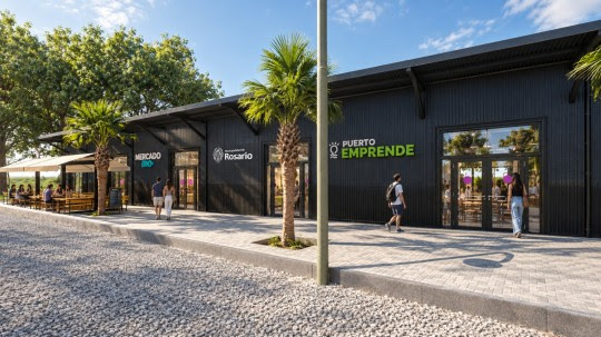 Puerto Emprende-roca y el río-apurainfo