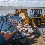 Transformación de Costa Norte: Rosario gana más playa pública con la demolición del bar Paradiso