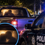 Lo denunciaron por tener sexo en una Hilux y acabó rompiendo un patrullero a patadas