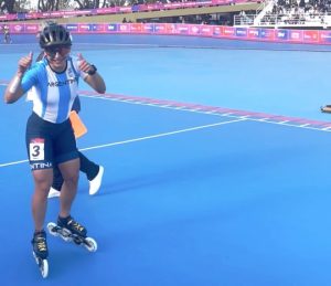 nahiara sagasti-patinaje de velocidad-juegos suramericanos-apurainfo